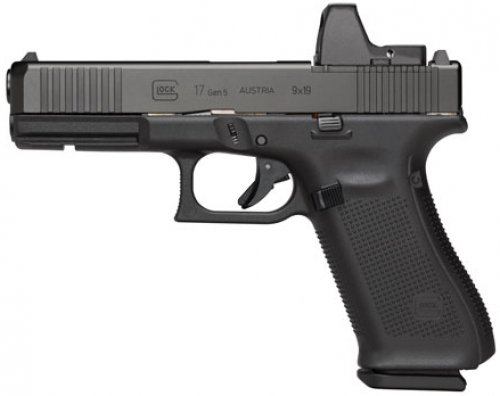 PISTOLA GLOCK G17 GEN5 MOS CAL 9 MM | Casa do Tiro