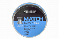 CHUMBINHO JSB MARTCH DIABOLO S100 4.5MM 500 UNID 