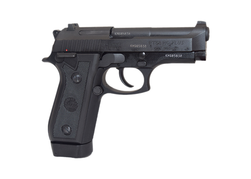 PISTOLA TAURUS PT 58 HC PLUS OXIDADO FOSCO CALIBRE .380 Casa do Tiro