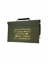 CAIXA DE MUNIÇAO AMMO BOX NTK TATICO PARA ATE 200 MUNIÇOES