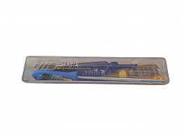 KIT DE LIMPEZA MANUTENÇÃO ARMAS CURTAS CAL. 38, 380, 357, 9mm