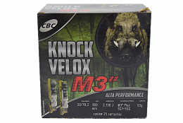 MUNIÇÃO KNOCK VELOX 33G M3