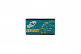 MUNIÇÃO CBC .22 CURTO TR PRECISION PONTA OGIVAL