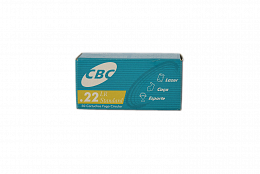 MUNIÇÃO CBC .22 LR STANDARD PONTA OGIVAL