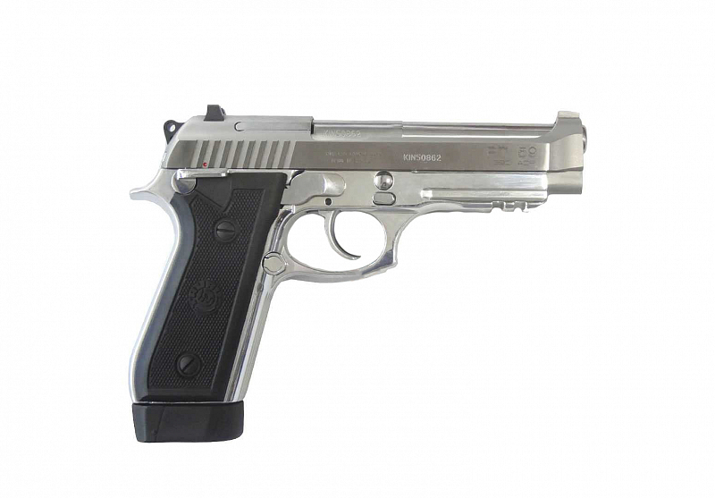 Pistola Taurus PT 59S Calibre .380 Cano 5 Inox